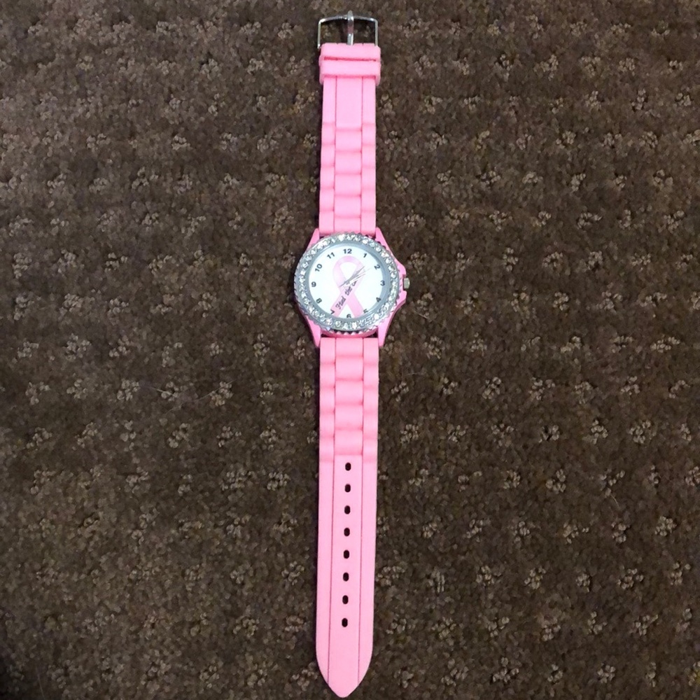 4 for $15! Breast cancer awareness watch!